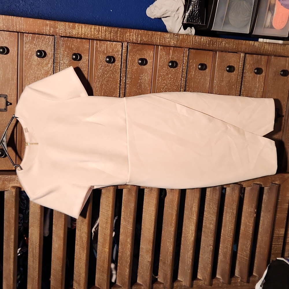 calvin klein light pink dress sz 4